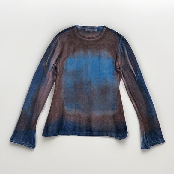 Marika Charles Ma+Ch Art-to-Wear Hand Dyed 100% Cashmere Sweater Size Small - Picture 1 of 8